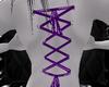 purple corset piercing