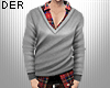 Sweater + shirt 