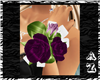 (L) Purple Rose Corsage