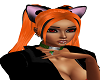 Orange/Black Pigtails