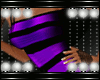 -S- Purple Stripe Dress
