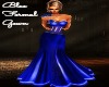 *S* Blue Formal Gown