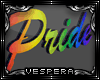 -V- Pride Sign