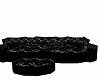 sofa black with Poses