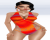 Sunset Swirl Swim Suit 1