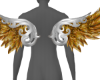 Citrine Angel Wings