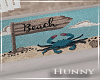 H. Beach Backdoor Mat