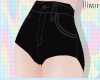 boy/girl black shorts