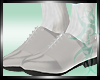 :)SuitShoe White Silver