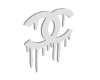 CC monogram white