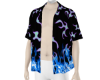 Blue Flame shirt no tats