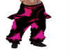Pink / Black Dub Pants