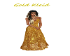 Gold Kleid