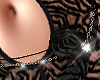 Rose Blk Rose BellyChain
