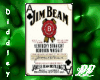 jim beam label card