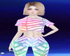 Chevron Crop Top