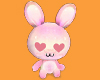 Pastel Pink Dance Bunny