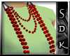 #SDK# Red Jewels Collar
