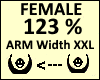 Arm Scaler XXL 123% Fema