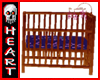 Crib Baby Girl (wood)