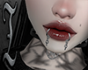 𝔗 lips piercing