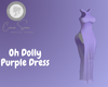 Oh Dolly Purple Dress