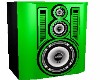 Green Speaker Animated