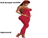 red prego outfit