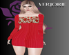 Sila red dress