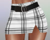Short checkered skirt
