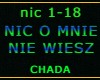 NIC O MNIE NIE WIESZ