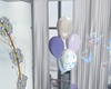 periwinkle balloons