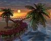 *Tropical Island Sunset*