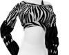 Zebra sweatshirt Top