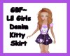 GBF~Lil Girl Kitty Skirt