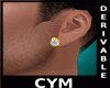 Cym Earrings M Derv