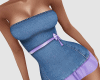 CA Denim Dress Purple