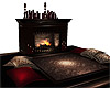 D! Fireplace w/pillows