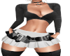 Sassy Lil Black Crop top