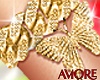Amore Gold Butterfly R