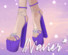 N| Fly Purple Heels