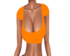 Orange Crop Top