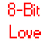 8-Bit Love Head Sign