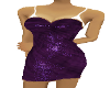 Dress Purple Shiny Shimr