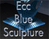 ECC Blue Sculpture