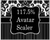 117.5 %Avatar Scaler