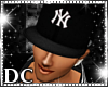 [DC] NY Fitted Cap -Blk