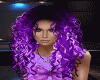 Purple animated hair