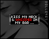Kisses & Whispers Badge