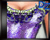 Bridesmaid Metallic Prpl